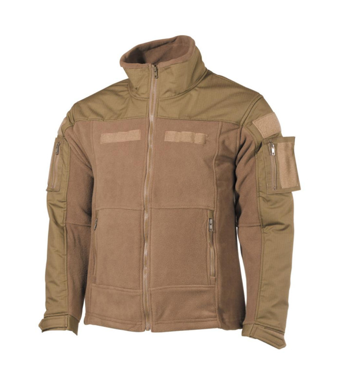 Pull Polaire Militaire Pour Homme – Coupe-vent, Décontracté, Manches Longues – Style Sportif Tactique