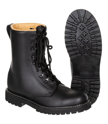 Rangers Chaussure Haute Qualité Militaire Homme doublure cuir noir pour homme