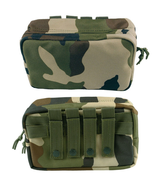 Carnet Tactique Militaire A6 étanche - Fermeture éclair, 80 Feuilles - Pour Terrain, Organisation