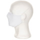 Masque militaire tissu blanc