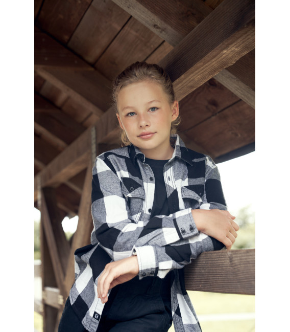 Chemise D'été Enfant à Carreaux - Taille 134/140, Style Cuba, Occasion En Très Bon état