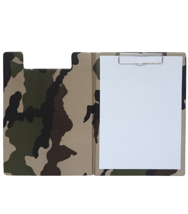 Porte document A4 a clip camo ce