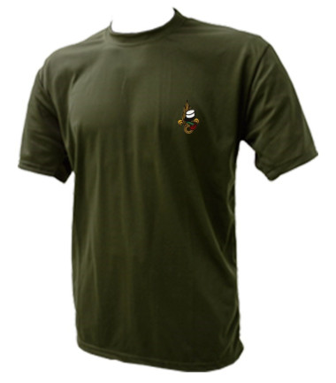T-shirt cooldry serigraphie legion vert