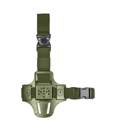 Plaque de cuisse compacte 1 sangle 8K17 vert olive