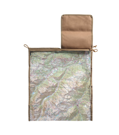 Porte-carte avec poche Expédition tan