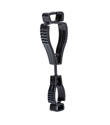 Clip pour gant de travail sans métal Noir Portwest (lot de 40 pièces)