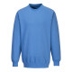 Sweat shirt anti statique esd de travail Bleu Hamilton Portwest