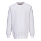 Sweat shirt anti statique esd de travail Blanc Portwest