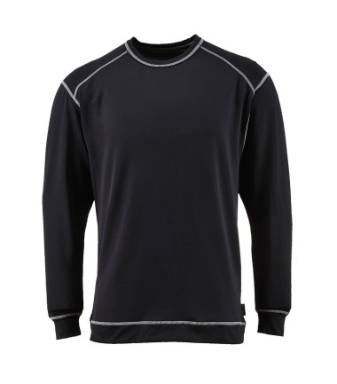 Maillot base pro antibactérien de travail Noir Portwest