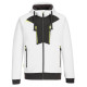 Sweat à capuche zippé dx4 de travail Blanc Portwest