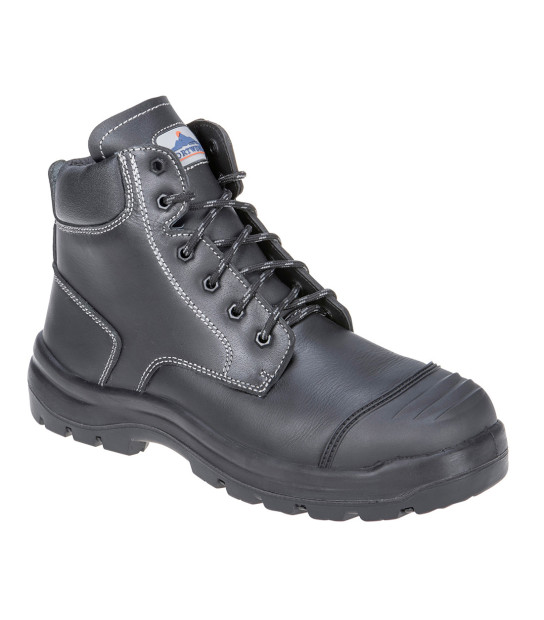 Hommes Groundwork SK21 Oil Résistant Sécurité Bottes Avec Embout en