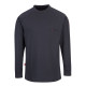 Sweat col rond antistatique fr de travail Bleu Portwest