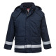 Parka hiver fr anti-statique de travail Bleu Portwest