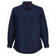 Chemise bizflame plus de travail Bleu Portwest