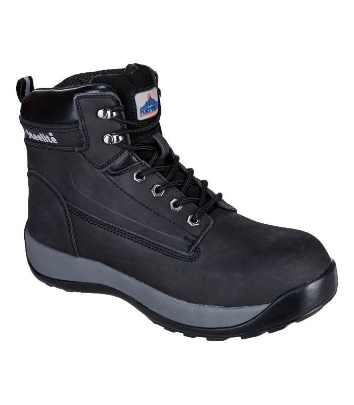 Portwest Brodequin Steelite SBP HRO Noir Taille 46 - Chaussure De Sécurité Couse Semelle Antidérapante