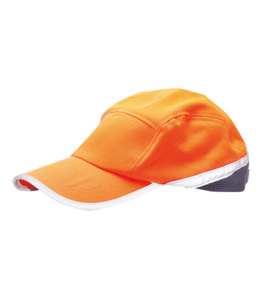 Casquette baseball hv de travail Orange/Bleu Portwest
