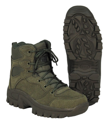 Rangers chaussure Commando kaki homme militaire