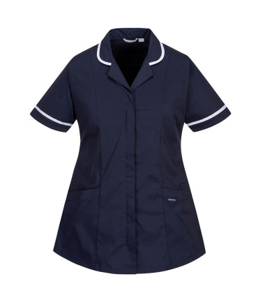 Tunique classique stretch de travail Bleu Portwest