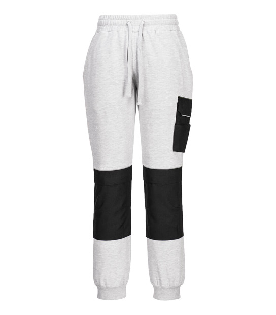 Bermuda De Trabajo Portwest DX4 - Color Blanco - Talla 2XL (FR 54 / UK 42) - Con 10 Bolsillos - Tela Elástica 4X