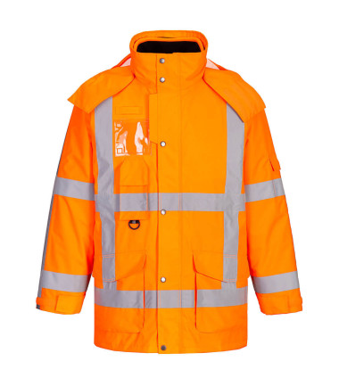 Parka traffic 3 en 1 rws de travail Orange Portwest