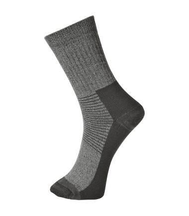 Chaussettes thermiques de travail Gris Portwest
