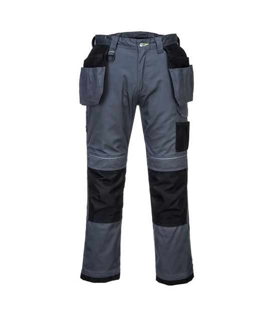 Pincon Pantalon De Travail Homme Cargo Multipoches - Tissu Stretch Respirant, Style Militaire Décontracté