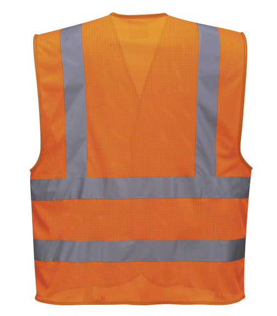 Gilet De Travail Réfléchissant Unisexe - Maille Texte Pu, Neuf Avec étiquettes, Chine