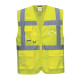 Gilet hv meshair athène de travail Jaune Portwest