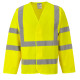 Gilet 2 bandes & baudrier manches longues de travail Jaune Portwest