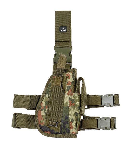 Holster (étui) Tactique Pistolet SG.-21 - Ceinture Ou Paddle, Pour Droitier - Matière Plastique Moulé Haute Qualité