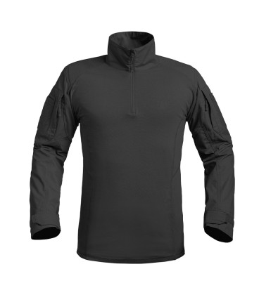 Chemise Manches Longues Style Armée Américaine - Noir - Taille S à 5XL - Neuf Avec étiquettes