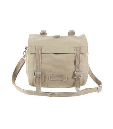Musette militaire besace Bandoulière BW en Canvas Beige