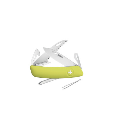 Couteau suisses D06, mousse Swiza Vert - Kaki - Olive