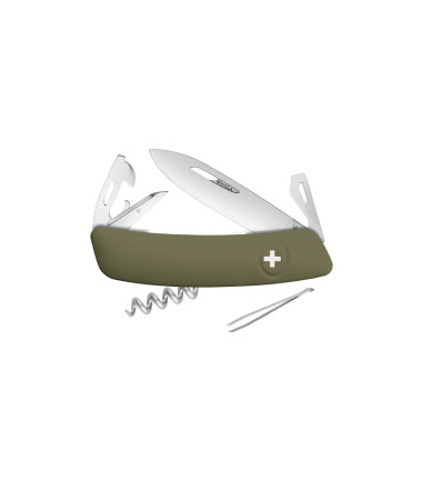 Couteau suisses D03, olive Swiza Vert - Kaki - Olive