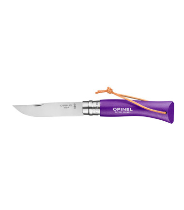 Couteau pliant Baroudeur N°07 Inox Violet Opinel
