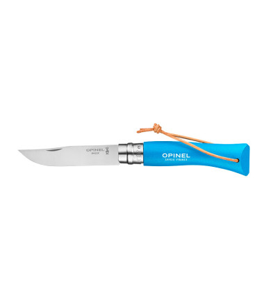 Couteau pliant Baroudeur N°07 Inox Cyan Opinel