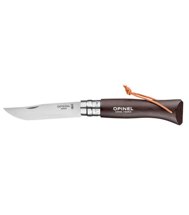 Couteau pliant Baroudeur N°08 Inox Noir Brun Opinel