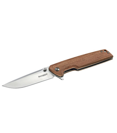 Couteau pliant Straight Brother Wood Boker magnum