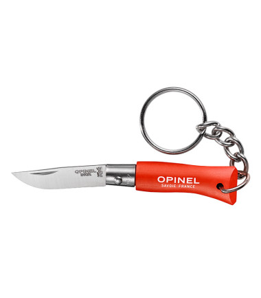 Couteau porte-clés Porte-clés N°02 Inox - Orange Opinel