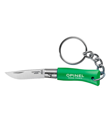 Couteau porte-clés Porte-clés N°02 Inox - Vert Opinel