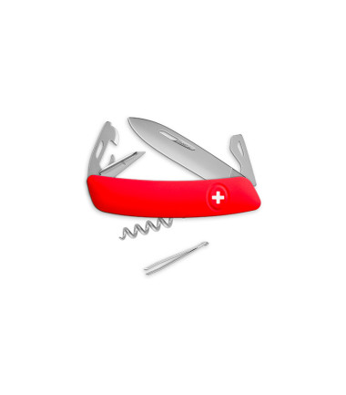 Couteau suisses D03 Rouge matte Swiza Rouge