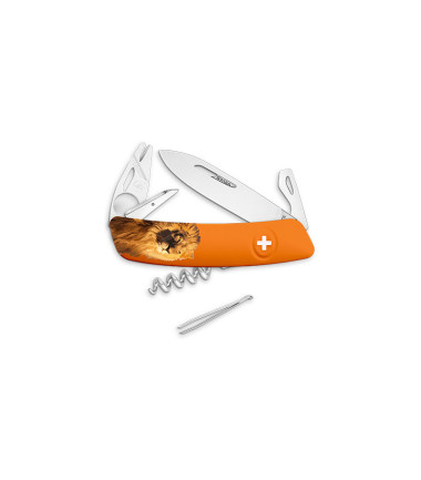 Couteau suisses TT03 Tick Tool, Lion Swiza Orange