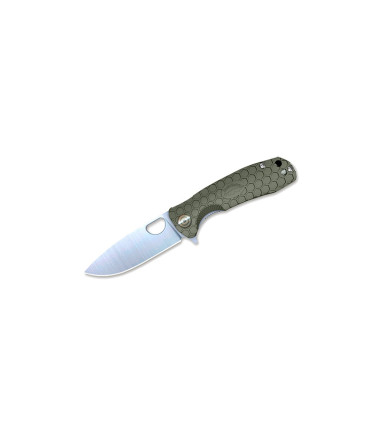 Couteau pliant Flipper Medium Green Honey Badger