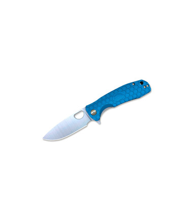 Couteau pliant Flipper Large Blue Honey Badger