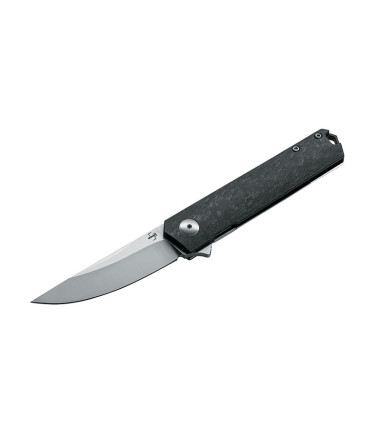 Couteau pliant Kwaiken Compact Flipper Marble Carbon Boker Plus