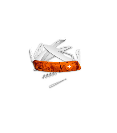 Couteau suisses Hunter et scie Orange Swiza Orange