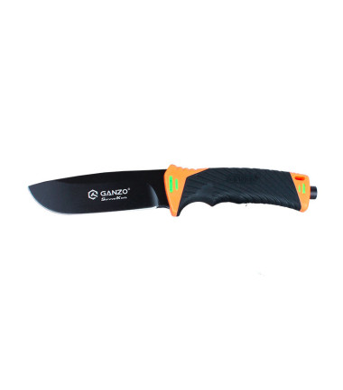 Couteau fixe Firebird Orange Ganzo Noir / Orange