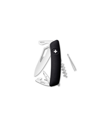 Couteau suisses H03R, noir Swiza Noir