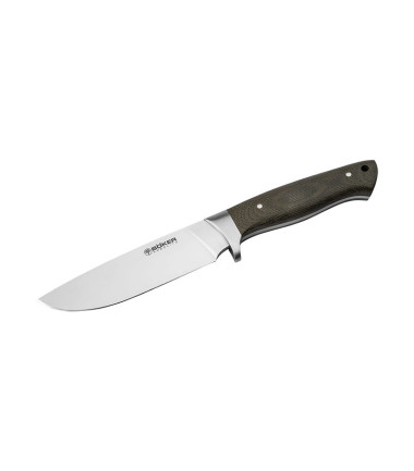 Couteau fixe Hunter Micarta Boker Vert - Kaki - Olive