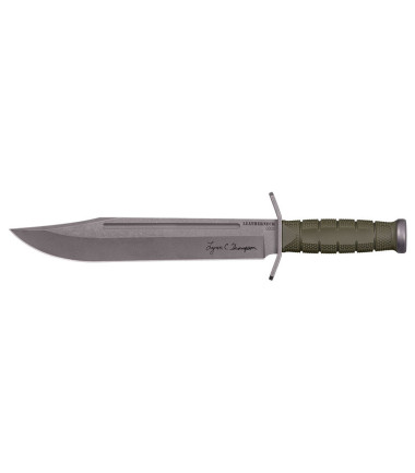 Couteau fixe Leatherneck Bowie Cold Steel Vert - Kaki - Olive